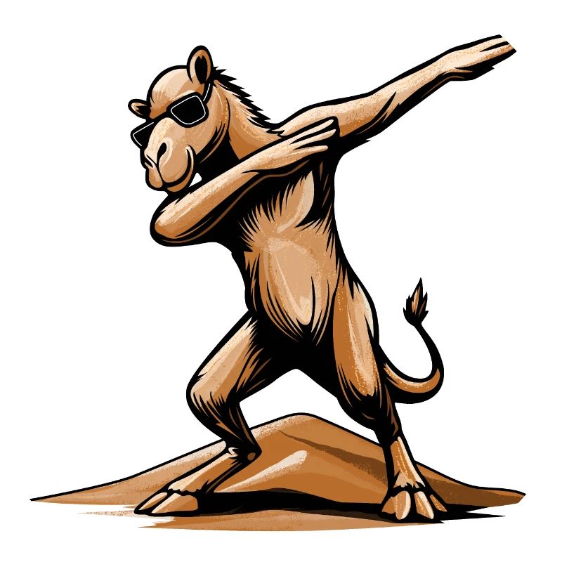 Cool Dab Dance Dromedary – Desert Fun à Dubaï
