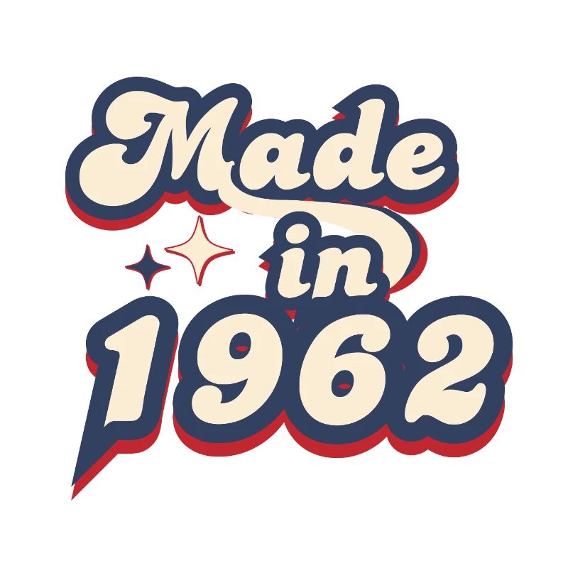 Made in 1962 Retro