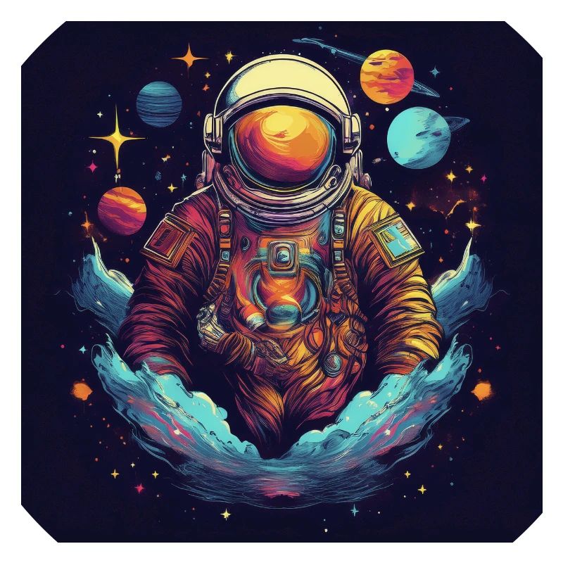 Astronaute dans l’espace