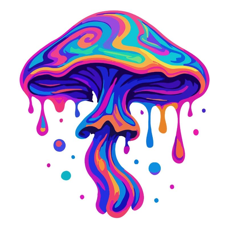 Champignon néon