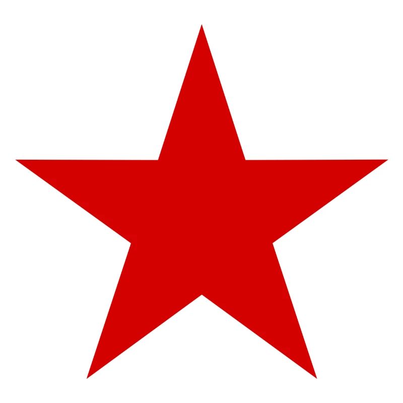 Stern rot,roter Stern