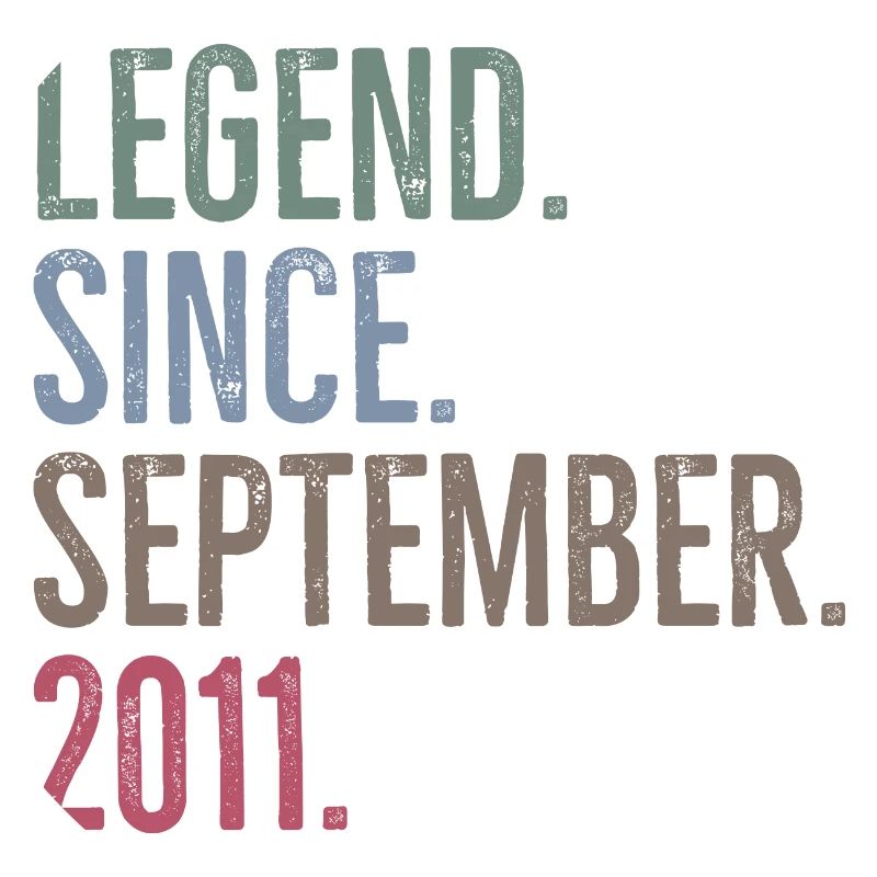 Legend Since September 2011