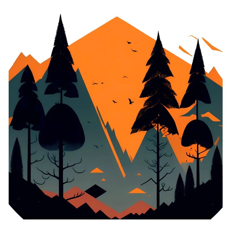 Paysage simple