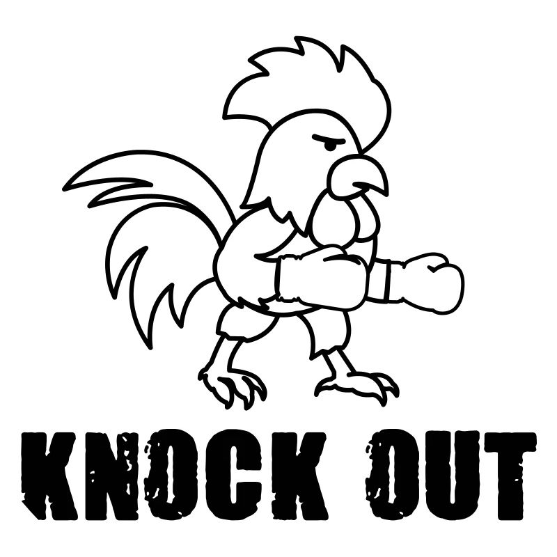 hahn boxer knock out comic