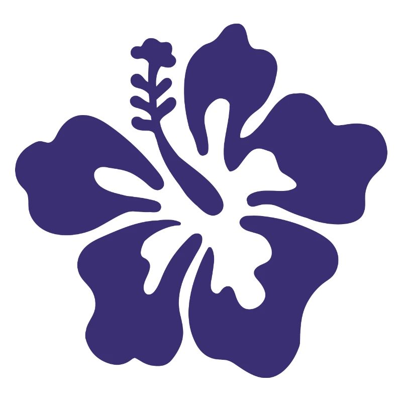 Fleur d’hibiscus - Lilas
