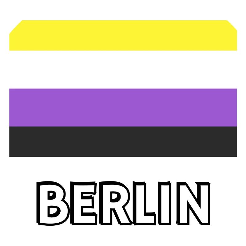 Non binary Pride Flag Berlin
