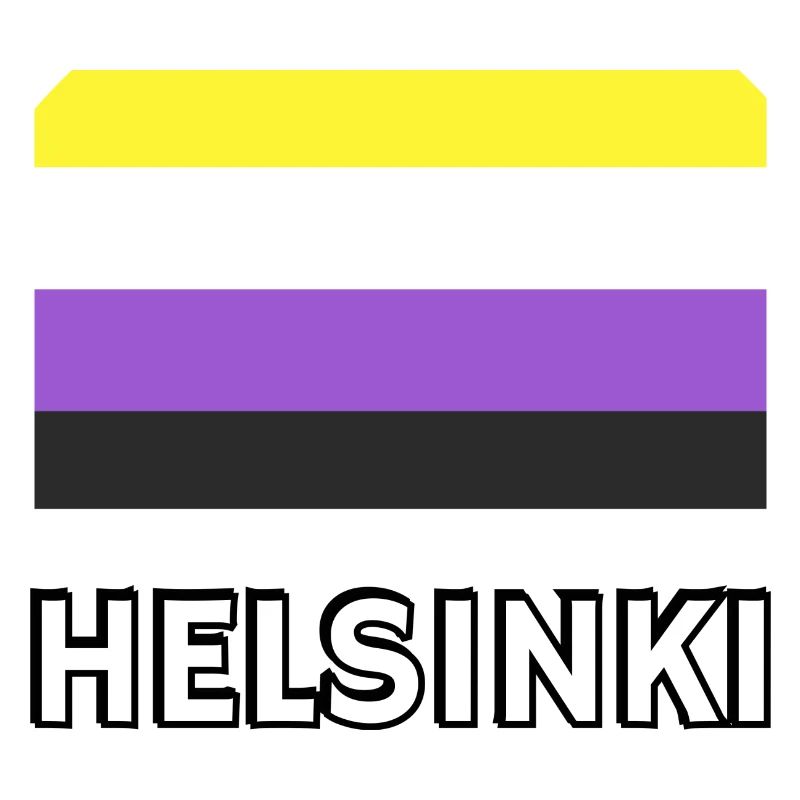 Non binary Pride Flag Helsinki