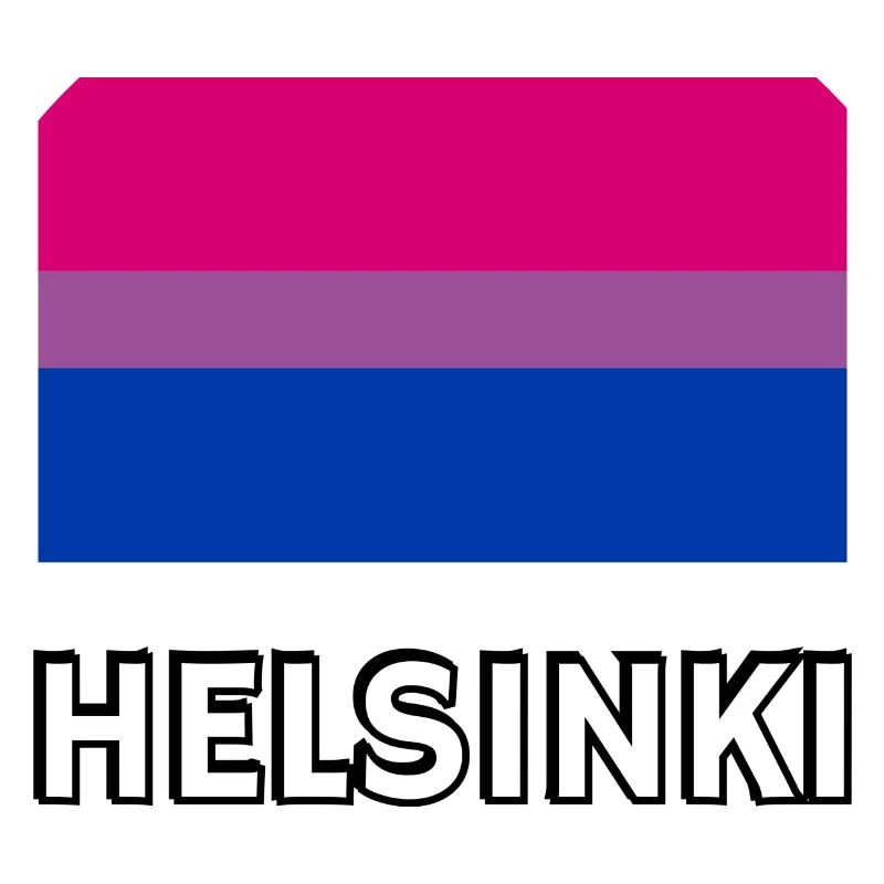 Drapeau de la Bi Pride Helsinki