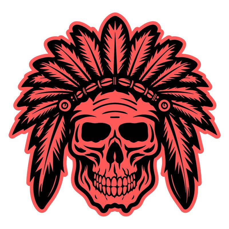 Crâne de chef indien Apache