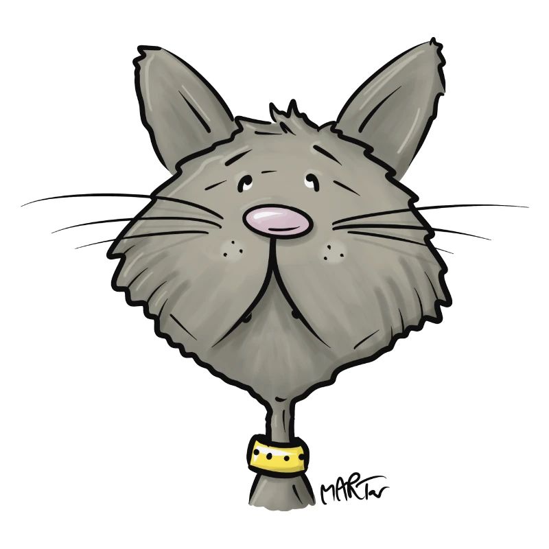 Chat fatigué