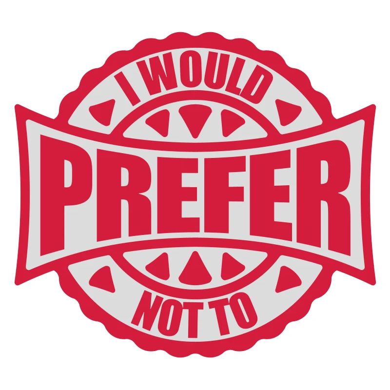 Je préfère ne pas