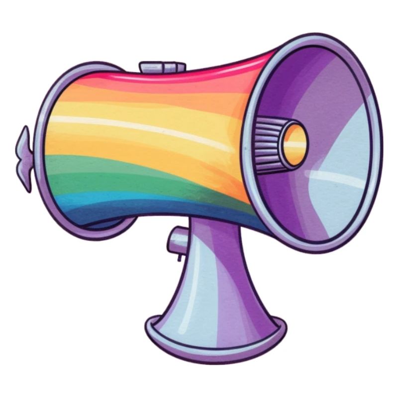 Mégaphone Pride