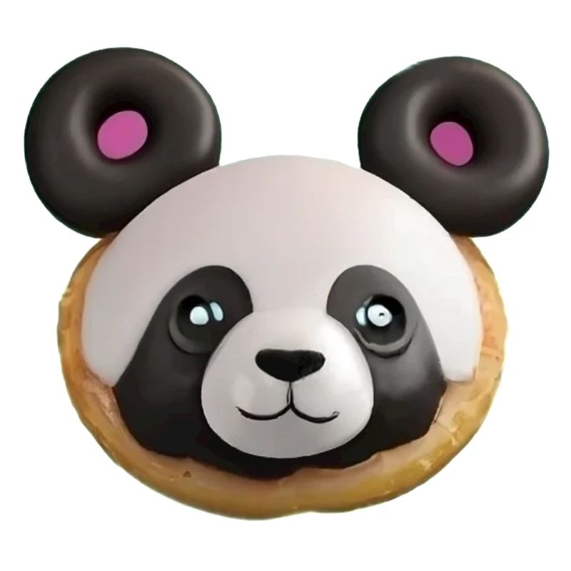 Panda Triple Donuts