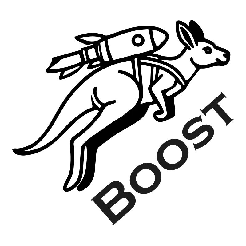 Kangaroo With Jetpack - Boost Design