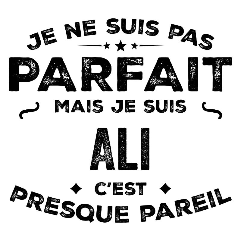 Ali – A Funny and Proud First Name, Legend