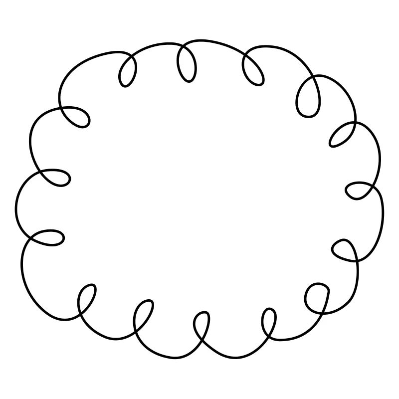 Squiggle Sprechblase