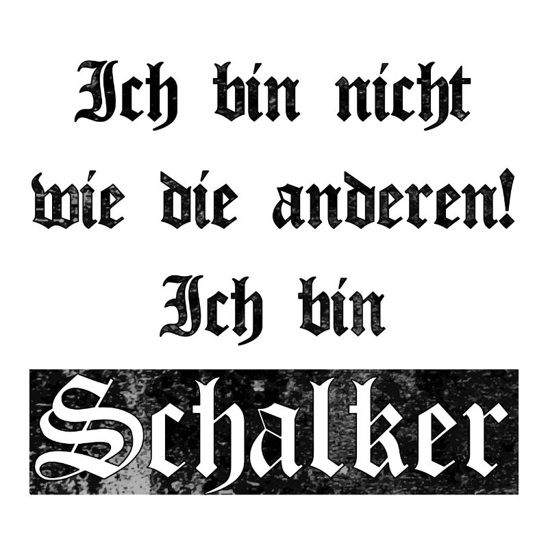 Ich bin Schalker Gelsenkirchen Geschenkidee