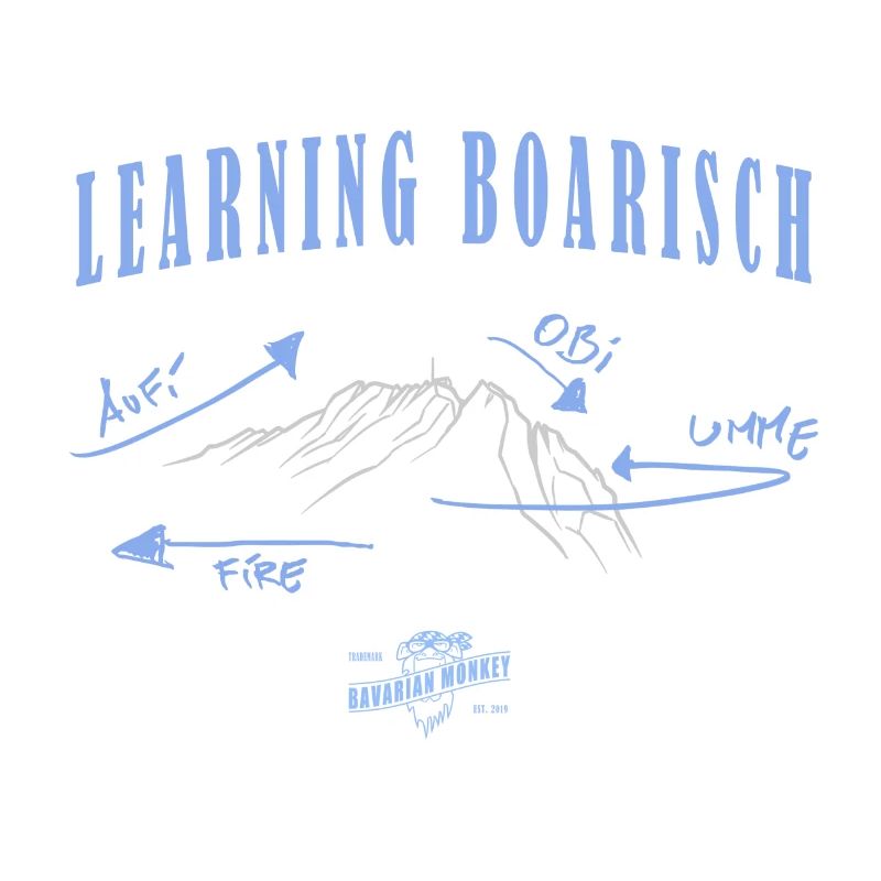 Bavarian Monkey Learning Boarisch