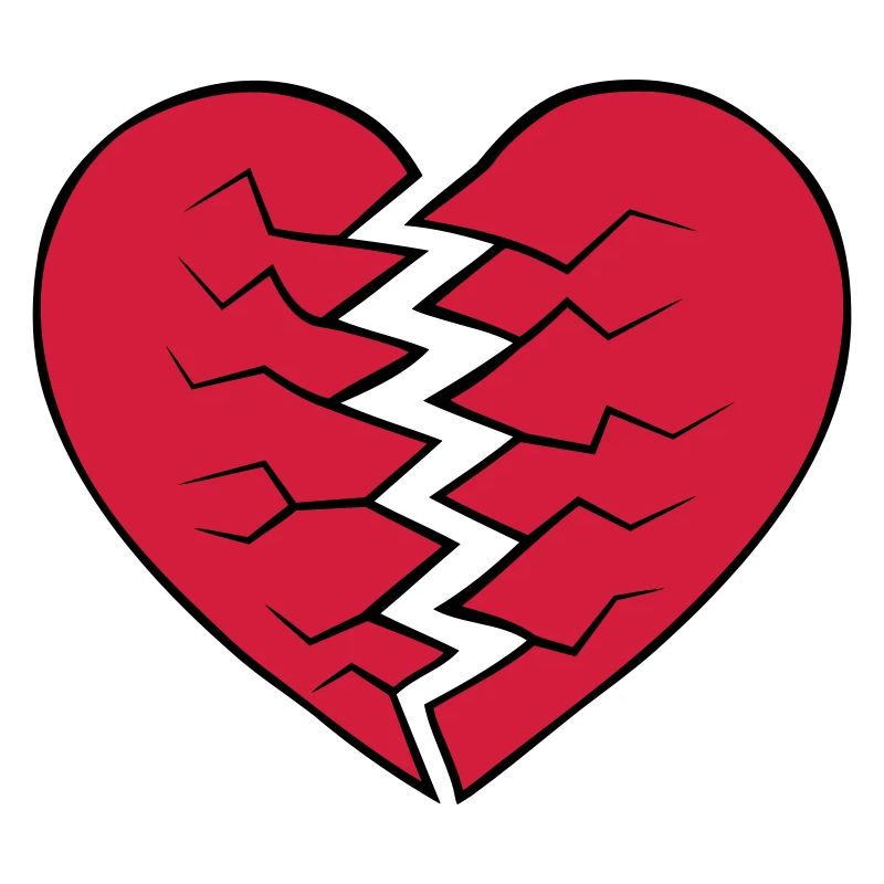 Heart broken design