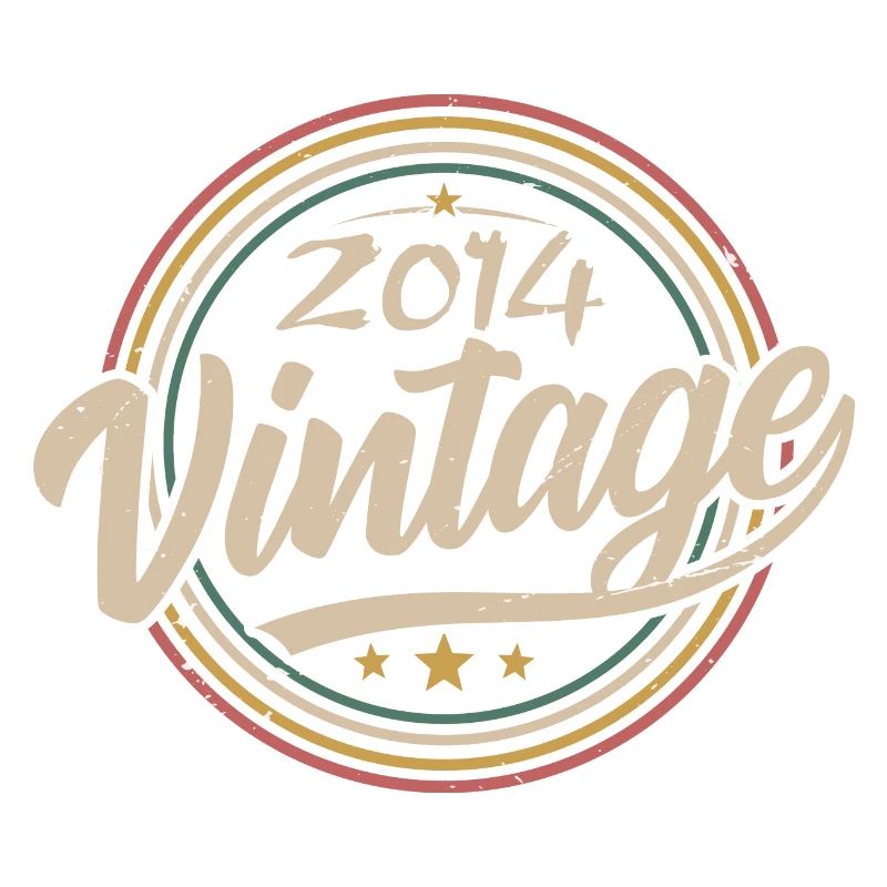 2014 Vintage 2014 Geburtstagsgeschenk - Retro Stil 2014