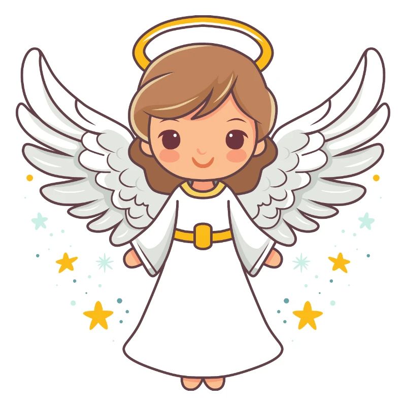 Anges adaptés pour Noël