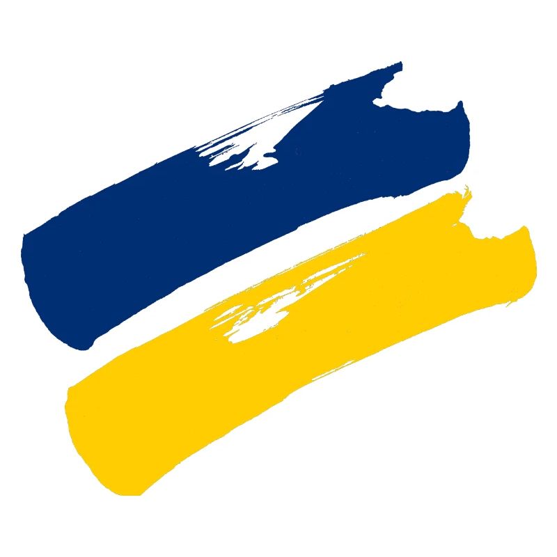 Drapeau de la Basse-Autriche - Rayures en brosse