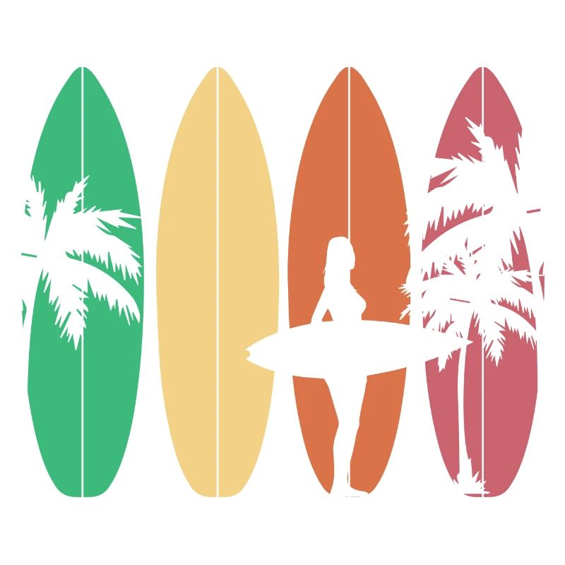 Surfing Surfboard Surfer Gift Idea