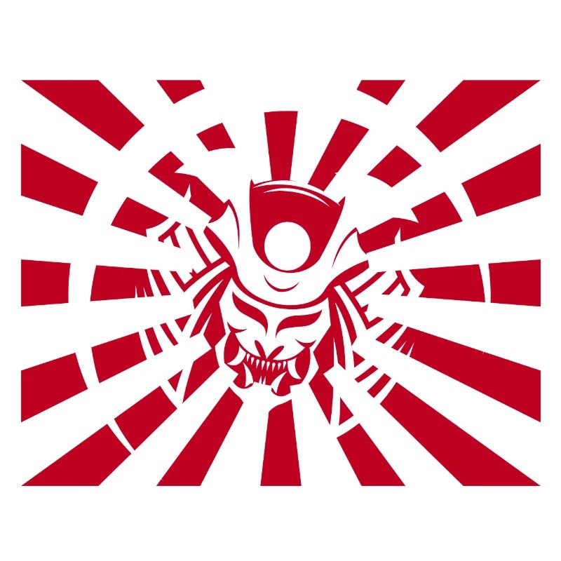 Samurai Samurai Mask Warrior Mask Oni Mask