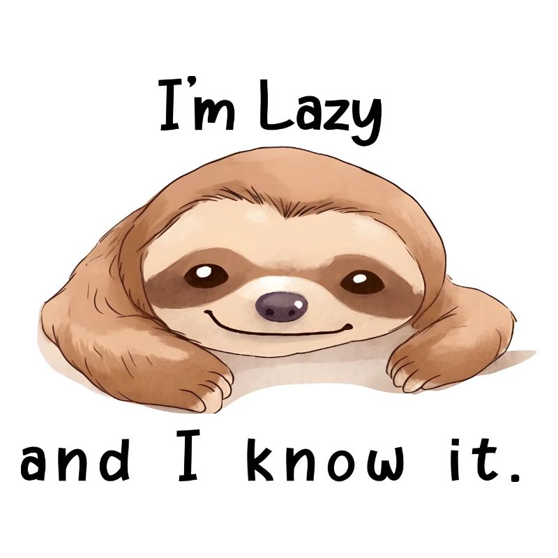 I ́m Lazy and i know it