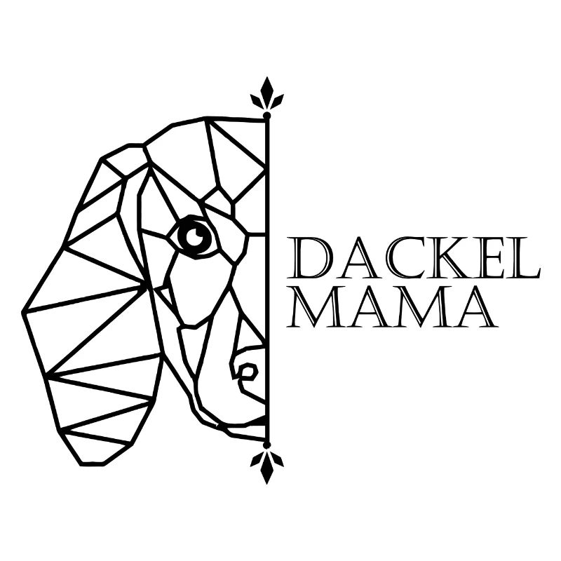 Dackel Mama Polygon