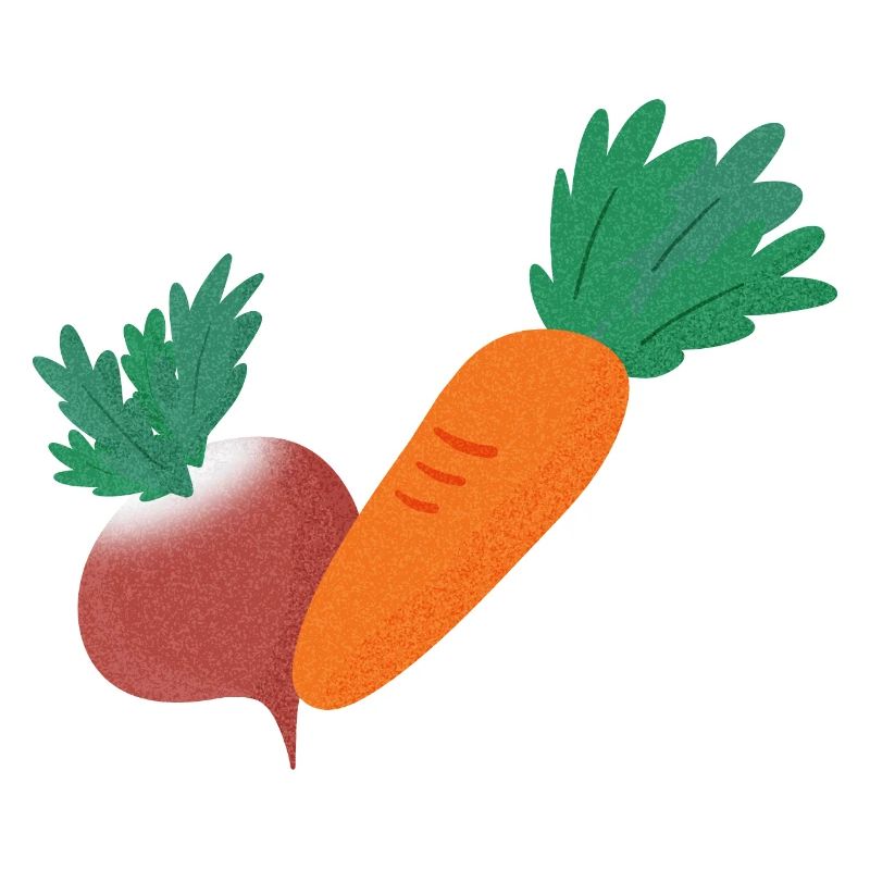 Ravanello e carota