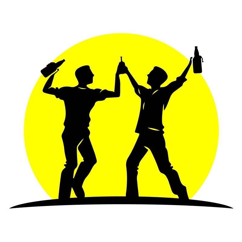 Crew Party Gruppe Feiern Jga