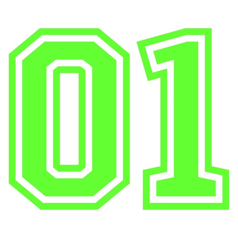 01 eins nummer