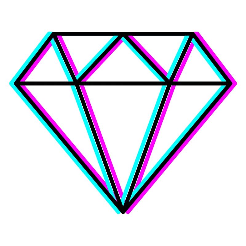 Diamant - Design néon