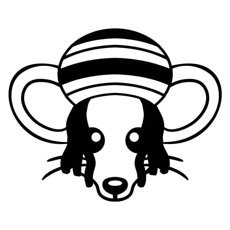 Mouse Raggae Jamaica Hat Rasta Lure Chill Hat
