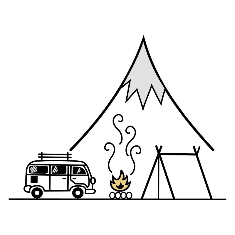 Campfire Camping Trip