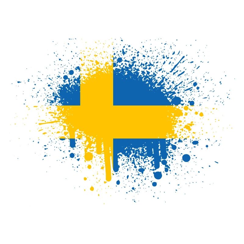 Drapeau de la Suède Drapeau de la Scandinavie