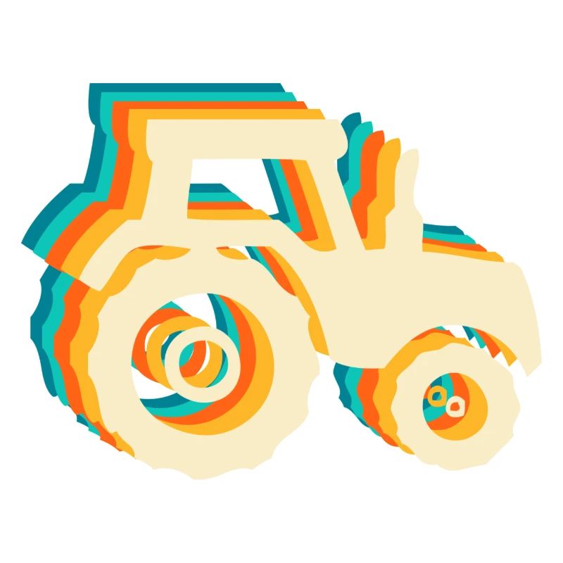 Retro tractor