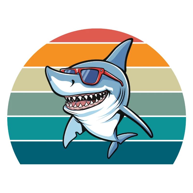 Requin rétro