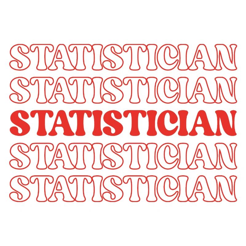 Zahlen von Statistician Stat Expert Data Analyst