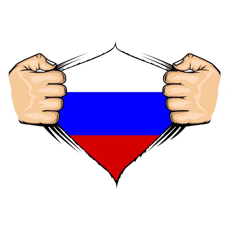 Conception du drapeau de la Russie