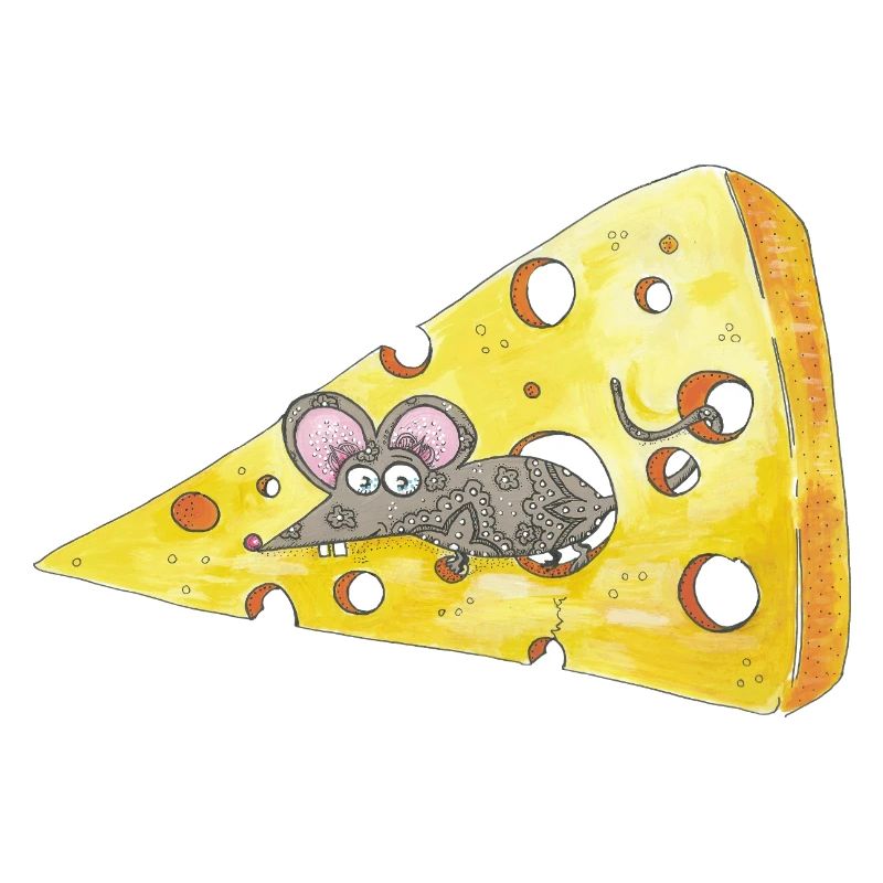Souris croqueuse de fromage