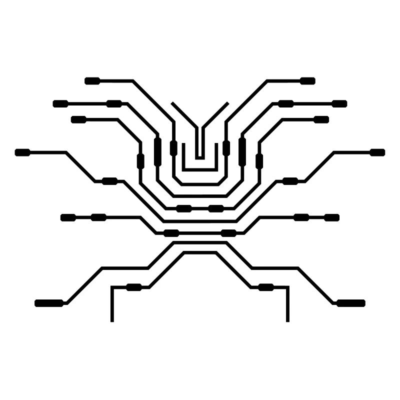 conception pc lignes processeur fil de processeur câbleun