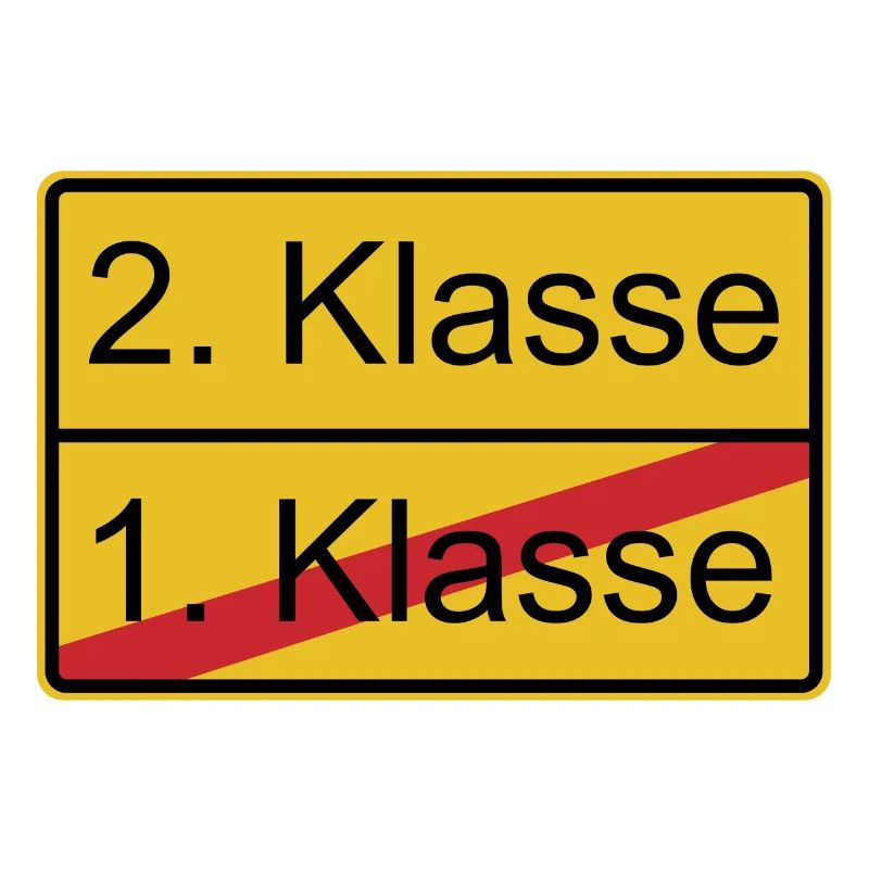 2. Klasse nicht 1. Klasse
