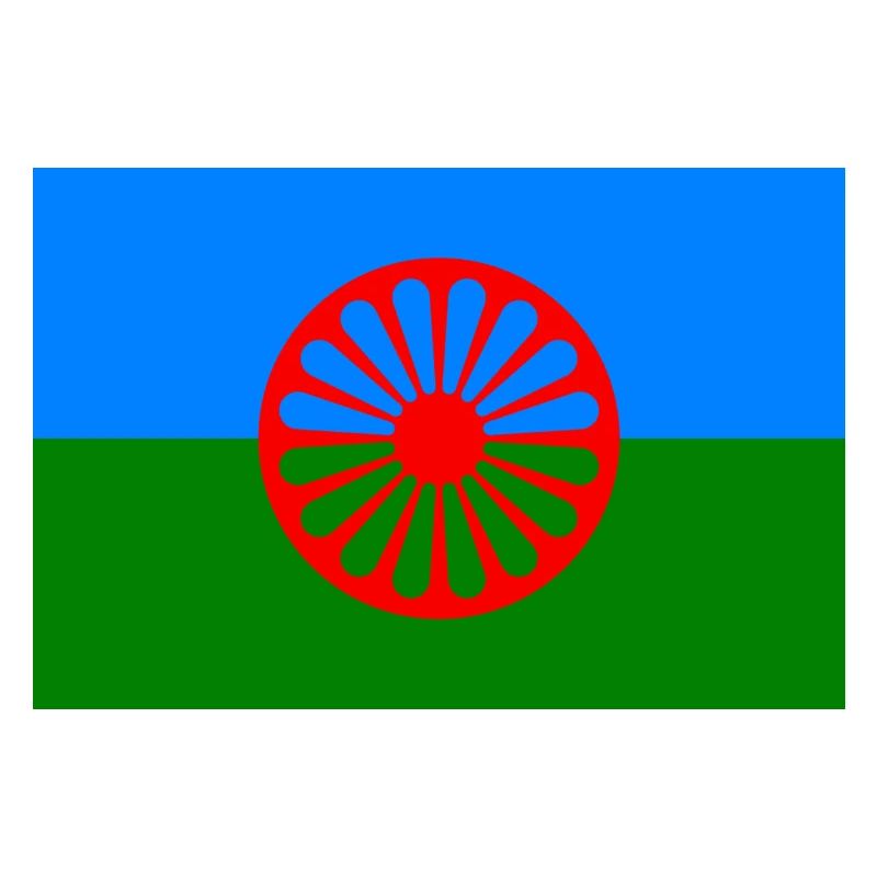 Drapeau du peuple rom