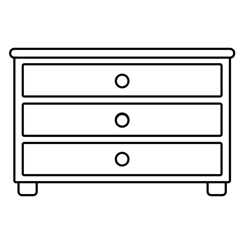 Tiroirs de meubles Commode Design