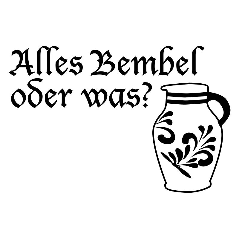 Alles Bembel oder was? #FrankfurtLiebe #FFM #069