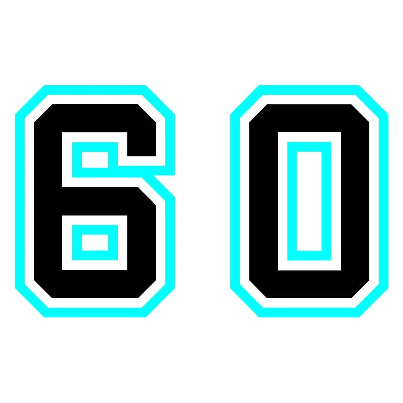 60 Symbole numérique