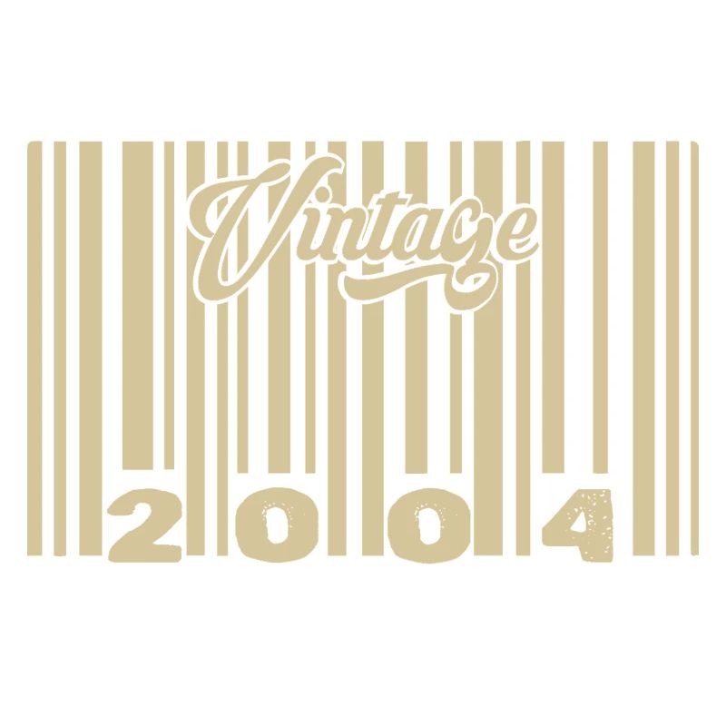 vintage 2004 Barcode 2004: Year 2025.