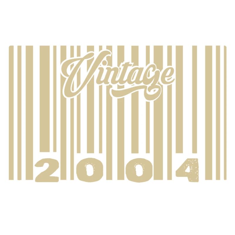 vintage 2004 Code barre 2004: Année 2025.